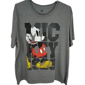 Disney Mickey Mouse 1928 Men’s Charcoal Gray T-Shirt Size XXL